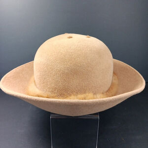 Vintage Bermona Rabbit Fur Felt Hat With Rabbit Fur Trim Womens Hat England